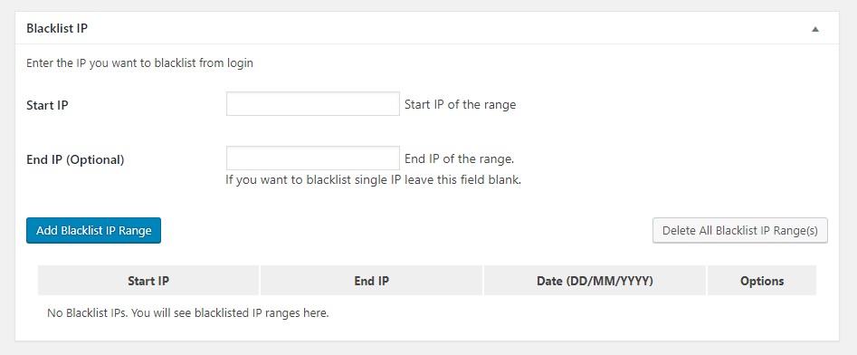 WordPress管理画面へのログイン拒否を行うブラックリストIP設定